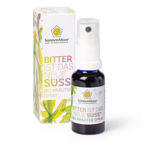 Bitter ist das neue Süss® - Bitterstoffe in Sprayform in der täglichen Ernährung - ein Naturprodukt des österreichischen Familienunternehmens SonnenMoor, tätig seit 1972