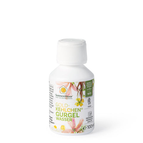 Reines Naturprodukt bei Halsschmerzen des österreichischen Familienunternehmens SonnenMoor
