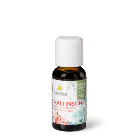 Kaltinson® ist ein erfrischendes Duftöl und Riechöl des österreichischen Familienunternehmens SonnenMoor, tätig seit 1972
