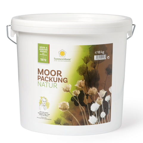 Moorpackung, Moorpaste 18 kg - Natur für beanspruchte Gelenke, unreiner Haut und als Gesichtsmaske - ein Naturprodukt des österreichischen Familienunternehmens SonnenMoor
