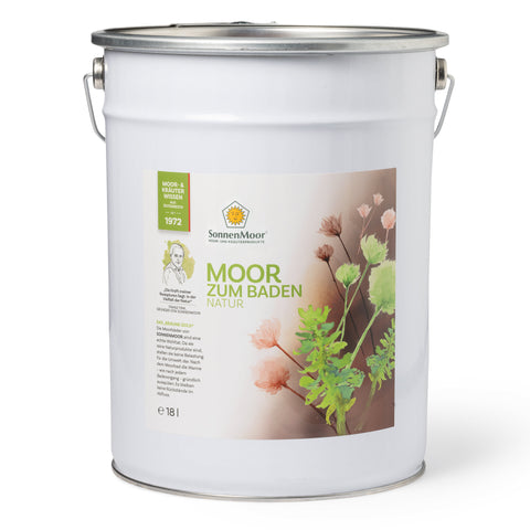 Moorbad für die Badewanne für 72 Vollbäder 18l Alu-Kanister für die Hautdurchblutung und Hautregeneration - ein Naturprodukt des österreichischen Familienunternehmens SonnenMoor