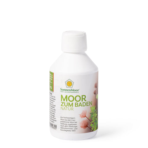 Moorbad für die Füsse 250 ml für die Hautdurchblutung und Hautregeneration - ein Naturprodukt des österreichischen Familienunternehmens SonnenMoor