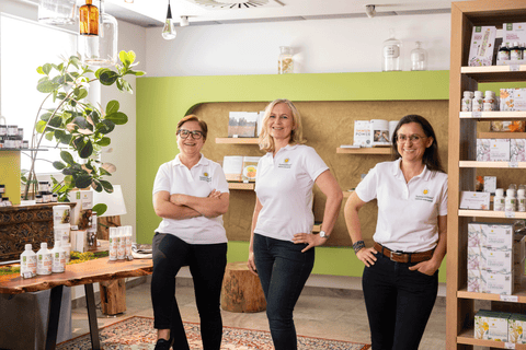 das Team der Krämerei in Anthering bei der Firma SonnenMoor
