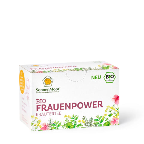 BIO Frauenpower Tee aus Österreich aus dem Familienbetrieb ohne Zusatzstoffe, ohne Zucker, ohne Aromen.